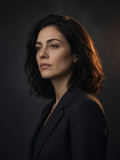 AI-generated portrait of Clara