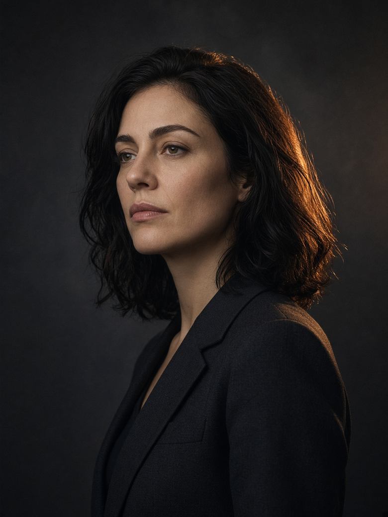 AI-generated portrait of Clara