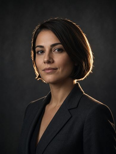 AI-generated portrait of Isabelle