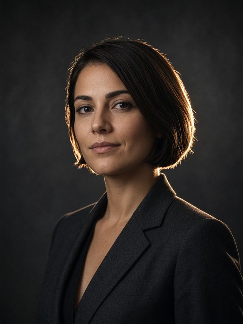 AI-generated portrait of Isabelle